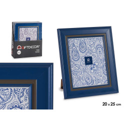 PORTAFOTOS 20X25 AZUL OSCURO
