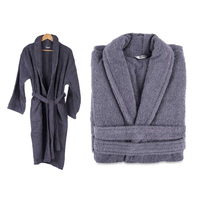 500GR M/L GREY BATH ROBE