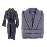 500GR M/L GREY BATH ROBE
