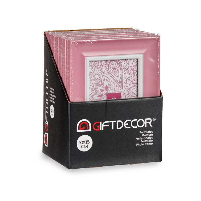 MOLDURA 10X15 ROSA