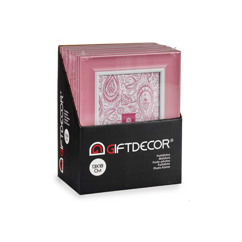 PORTAFOTOS 13X18 ROSA