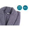 500GR M/L GREY BATH ROBE