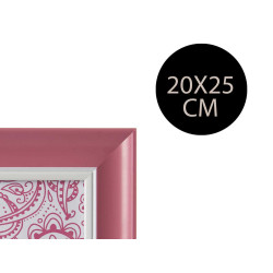 MOLDURA 20X25 ROSA