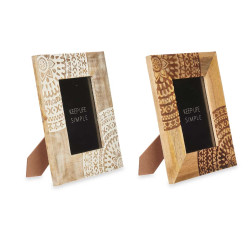 PHOTO HOLDER 13X18CM MANDALA ASSORT 2 COLOURS 