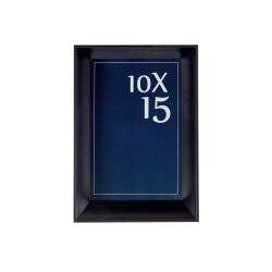 PORTAFOTO PLASTICA STAMPAGGIO NERO 10X15CM