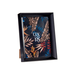 13X18CM BLACK PLASTIC PHOTOFRAME