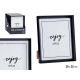 PORTAFOTO PLASTICA STAMPAGGIO NERO 20X25CM