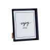 PORTAFOTO PLASTICO MOLDURA NEGRO 20X25CM