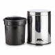 PAPELERA 3L ACERO INOXIDABLE CON PEDAL