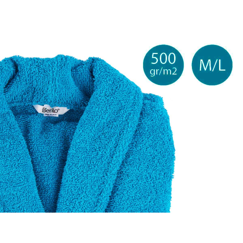 PEIGNOIR BLEU 500GR M/L