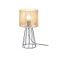 CANDEEIRO DE MESA BASE CONICA CORDA