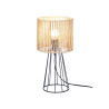 CANDEEIRO DE MESA BASE CONICA CORDA