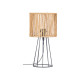 LAMPADA DA TAVOLO BASE CONICA TULIPANO CORDA