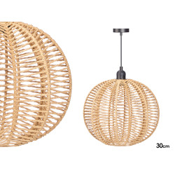 LAMPADA SOFFITTO 30CM STELLA CORDA