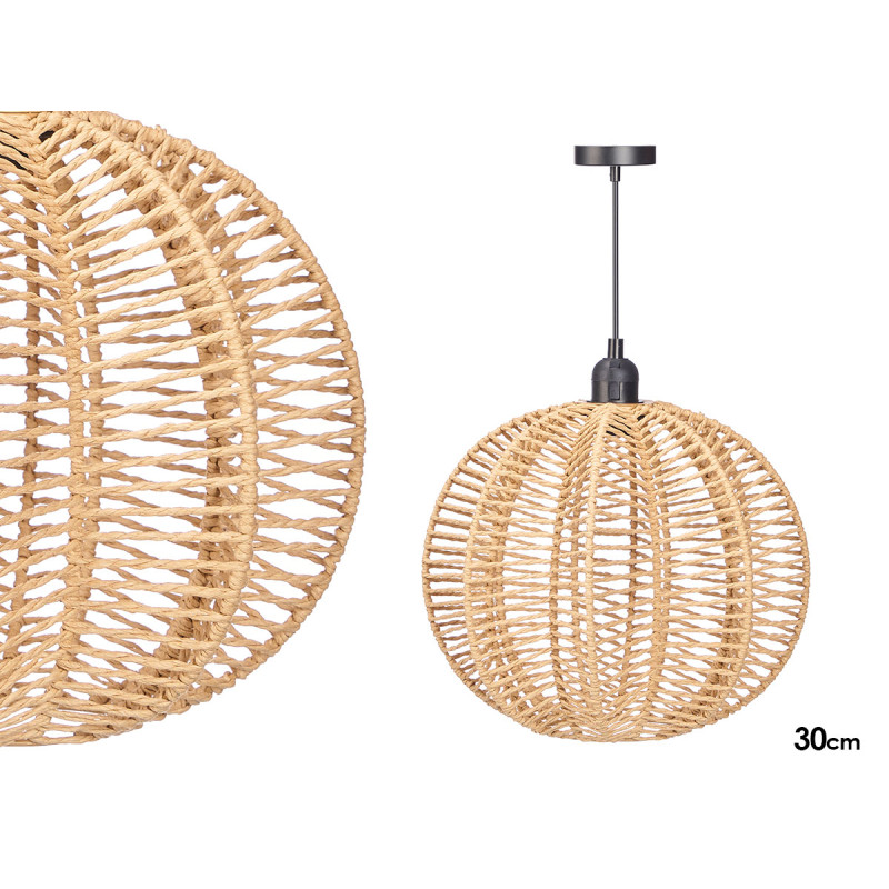 LAMPADA SOFFITTO 30CM STELLA CORDA