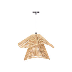 LAMPE DE PLAFOND 40CM DOUBLE CORDE