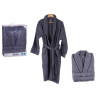 500GR L/XL GREY BATH ROBE