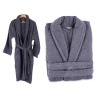 500GR L/XL GREY BATH ROBE