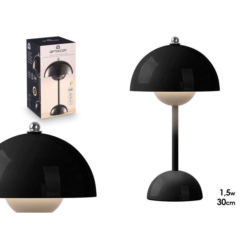 LAMPADA BOLET NERA 1.5W