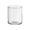 VASE CYLINDRIQUE VERRE 9 X 9 X 10 CM