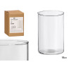 VASO CILINDRICO VIDRO 10X15CM