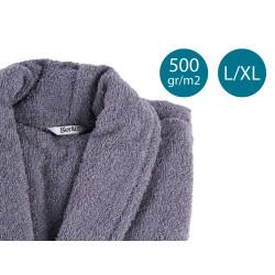 500GR L/XL GREY BATH ROBE