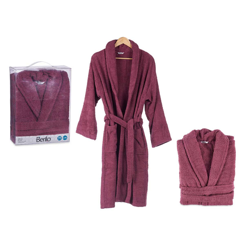 500GR L/XL RED BATH ROBE