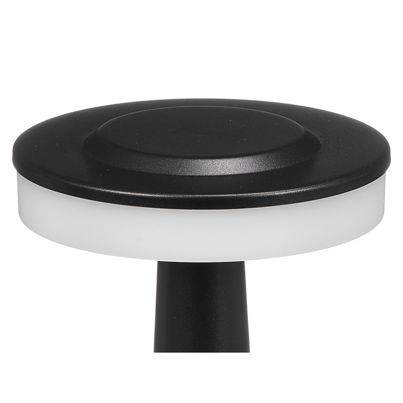 BLACK TOUCH TABLE SPACE LAMP