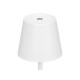 LAMPARA MIDNIGHT METAL LED SOBREMESA USB BLANCO