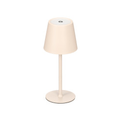 LAMPADA TAVOLO METALLO LED USB BEIGE MIDNIGHT