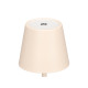 LED METAL TABLE MIDNIGHT LAMP USB BEIGE