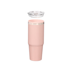 BICCHIERE DOPPIO STRATO 900 ML ASS 3 COL