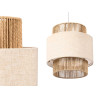 BIG TRIPLE ROPE LAMPSHADE LAMP