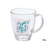 GLASS MUG FIGHT GIRL 370ML