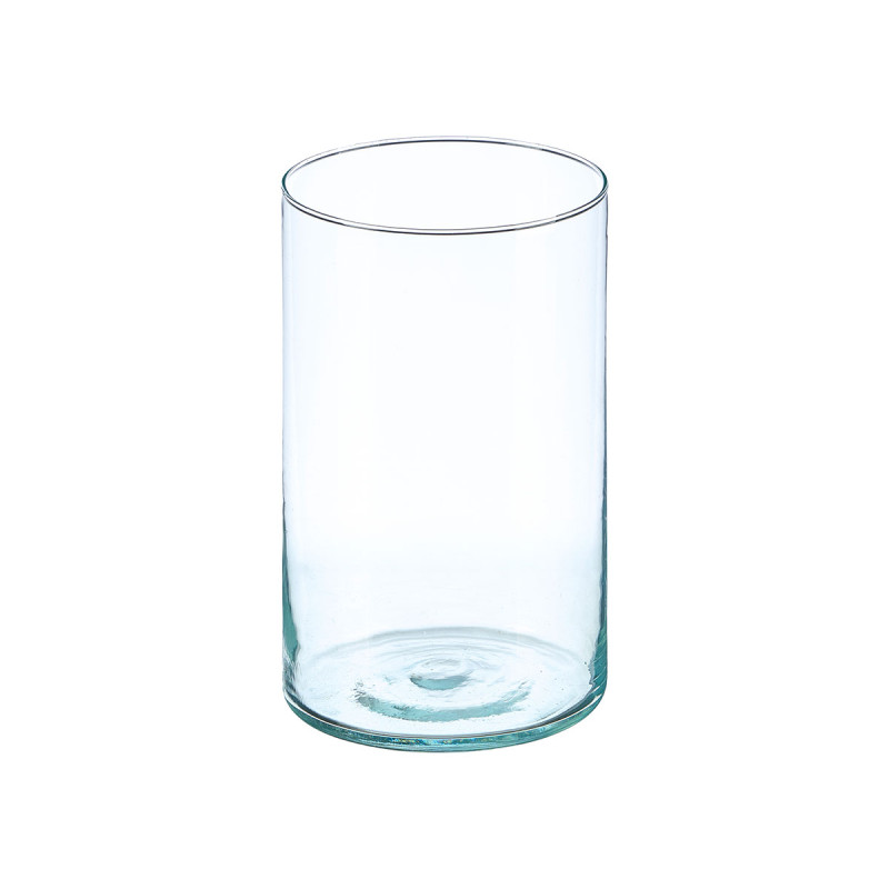 VASO CRISTALLO CILINDRICO 12CM DIAM X 21CM
