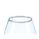 VASE EN VERRE BOMBÉ 26CM