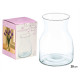 VASO VIDRO LARGO FORMA 20CM