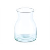 WIDE CRYSTAL VASE 20CM