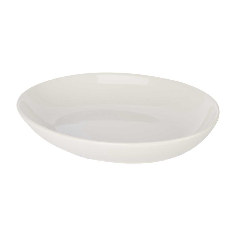 OVAL PORCELAIN TRAY 20CM