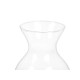 VASE EN VERRE COL ÉTROIT  26CM