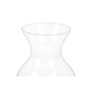 GLASS VASE NARROW NECK 26CM