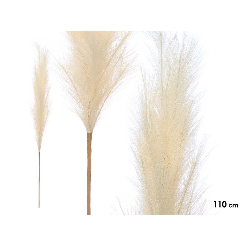BRANCHE DÉCORATIVE 110CM BLANC CASSÉ