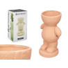 FIGURA HOMBRE JARRON GRD TEJA