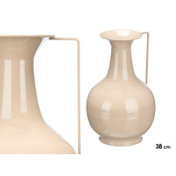 JARRA BOLA 38CM CREME