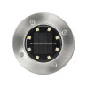 SET 2 LUCES SOLARES LUZ CALIDA