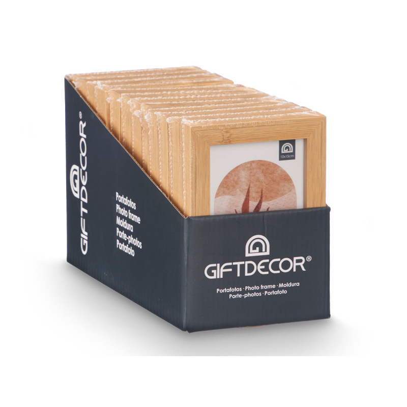 CADRE PHOTO EFFET BAMBOU 10X15