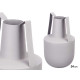 JARRON ACERO DOBLE ASA GRIS PASTEL