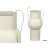 VASO IN ACCIAIO BOMBATO CREMA PASTELLO MED