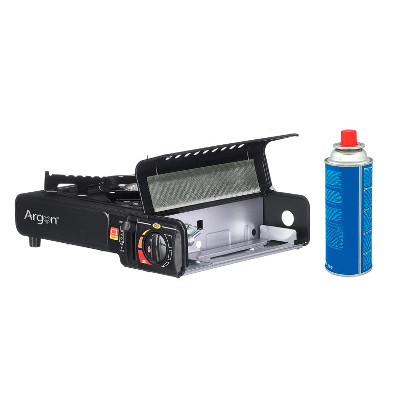 QUEIMADOR GAS PORTATIL PRETO