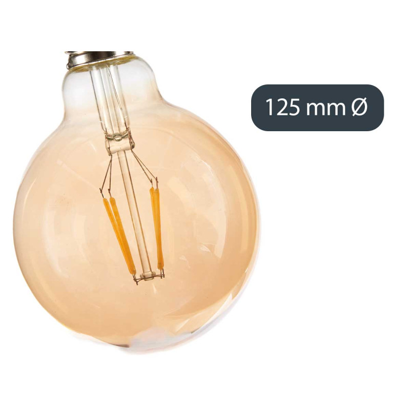 LAMPADINA LED VINTAGE 125MM